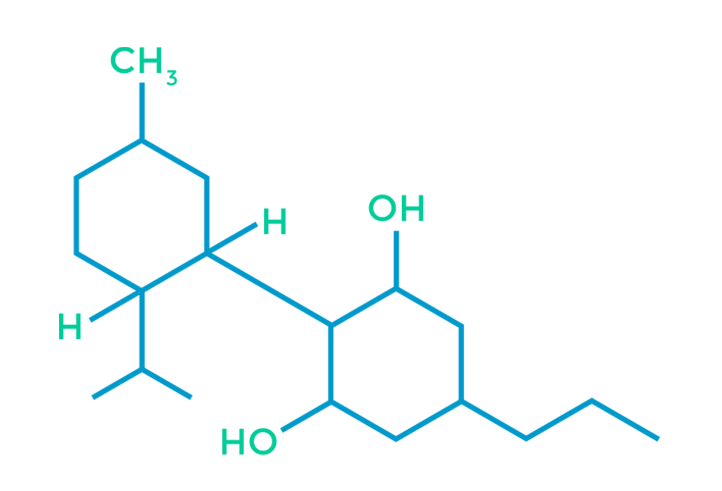 CBD chemical diagram