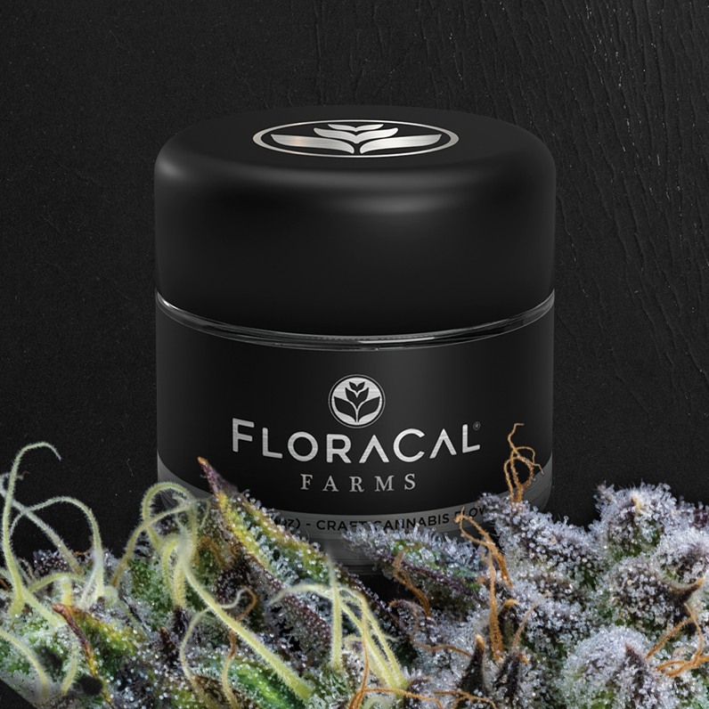 jar of floracal cannabais